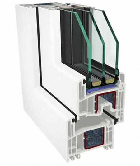 VETRATA PLASTIKE GEALAN S 8000 IQ